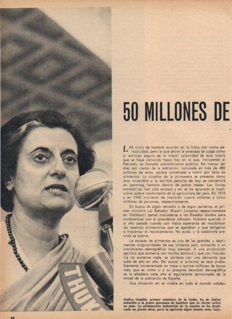 LAMINA V17311: Indira Gandhi