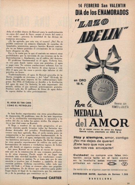 LAMINA V17314: Publicidad Lazo Abelin