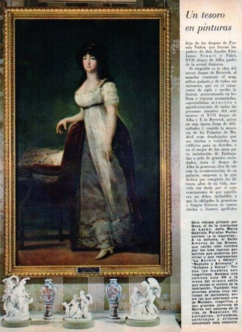LAMINA V17320: Retrato Marquesa de Lazan