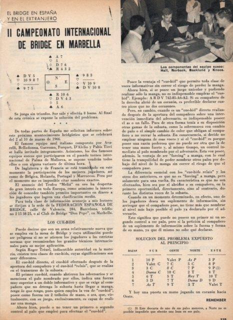 LAMINA V17285: Hall, Norback, Backlund y Knoos equipo sueco de bridge