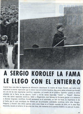 LAMINA V17298: Breznef en el mausoleo de Lenin