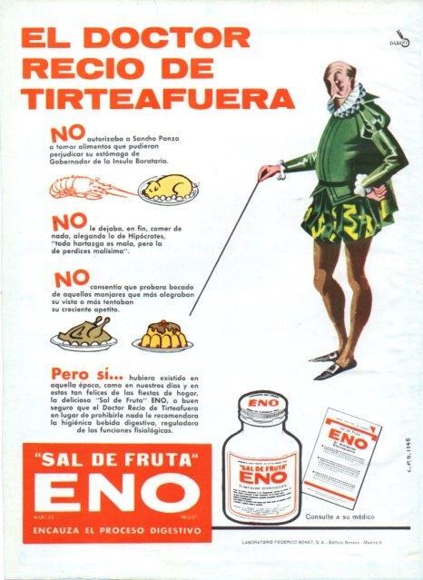 LAMINA V17529: Publicidad Sal de Fruta Eno 