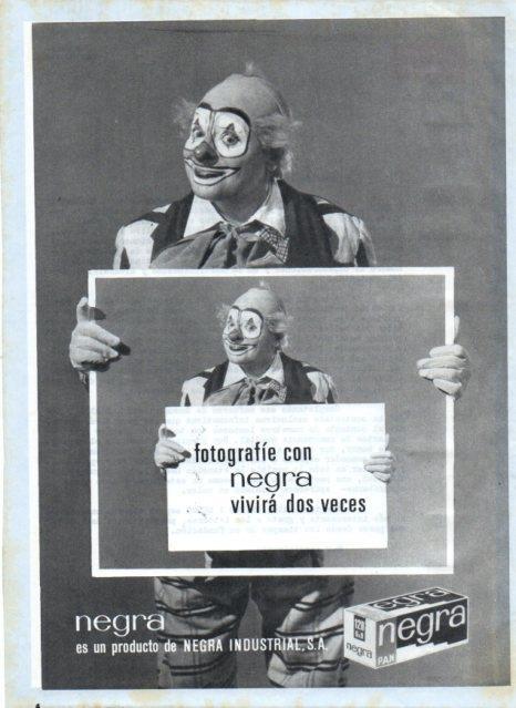 LAMINA V17530: Publicidad Negra carrete fotografico