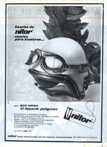 LAMINA V17533: Publicidad camisa Nitor