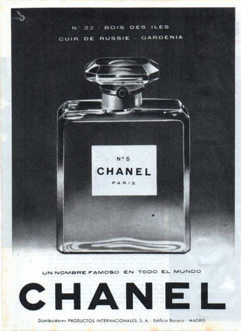 LAMINA V17534: Publicidad numero 5 de Chanel