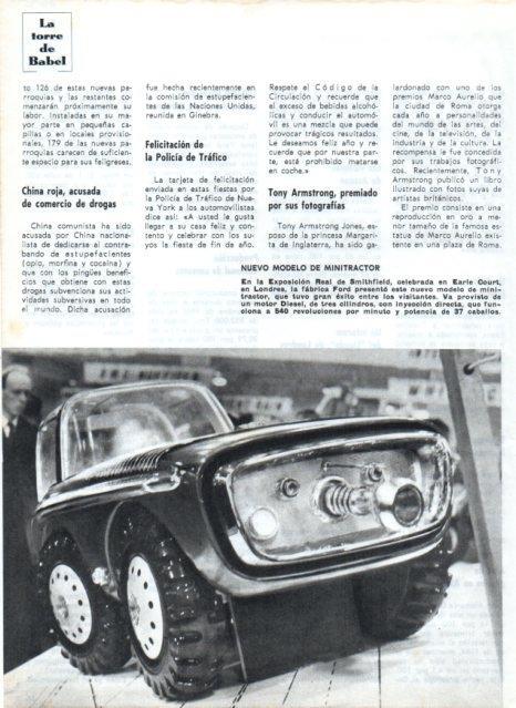 LAMINA V17536: Minitractor Ford en Exposicion Real de Smithfield