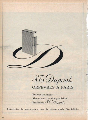 LAMINA V17501: Publicidad S. L. Dupont