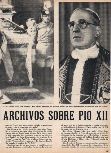 LAMINA V17503: Pio XII
