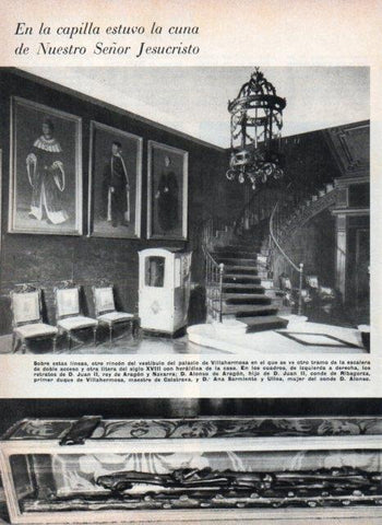 LAMINA V17514: Detalle del vestibulo del Palacio de Villahermosa