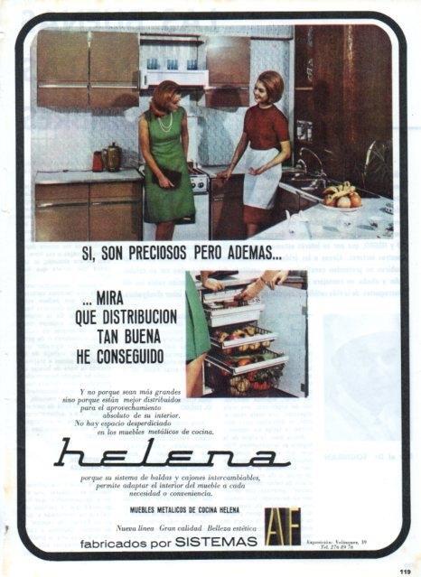 LAMINA V17576: Publicidad Helena muebles de cocina