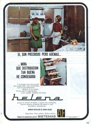 LAMINA V17576: Publicidad Helena muebles de cocina