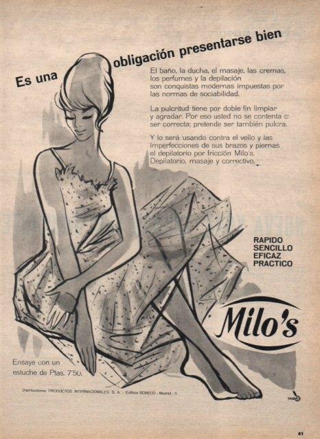 LAMINA V17546: Publicidad Milo's