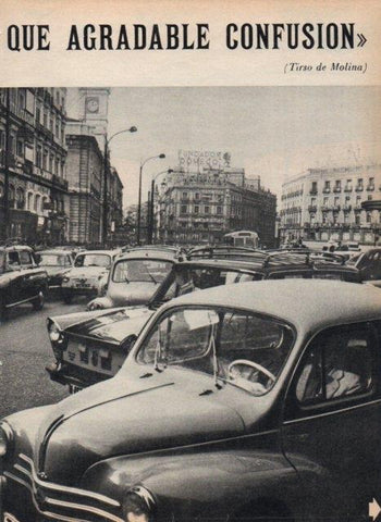 LAMINA V17555: Plaza de Neptuno en Madrid