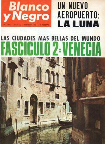 LAMINA V17239: Portada revista Blanco y Negro numero 2806 de 12 de febrero de 1966