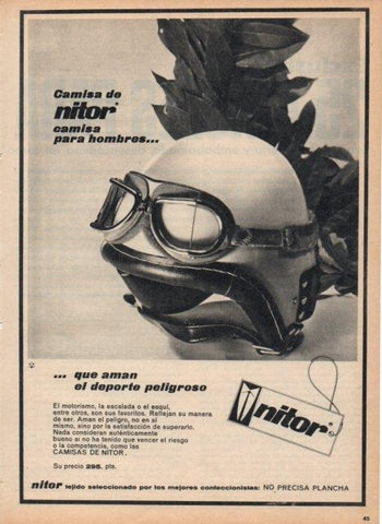 LAMINA V17496: Publicidad camisa Nitor