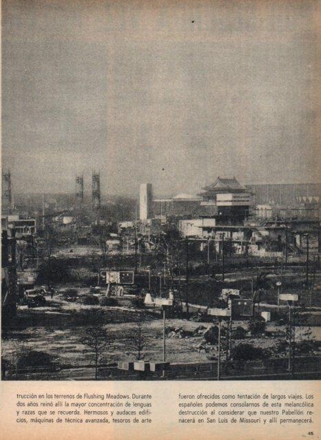 LAMINA V17445: Los terrenos de Flushing Meadows en transformacion