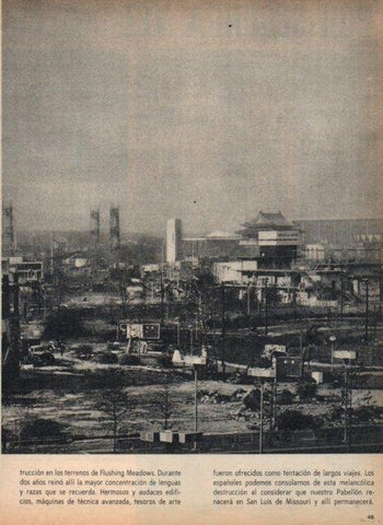 LAMINA V17445: Los terrenos de Flushing Meadows en transformacion