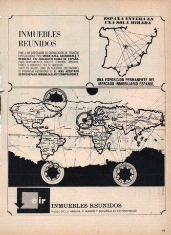 LAMINA V17451: Publicidad Inmuebles reunidos