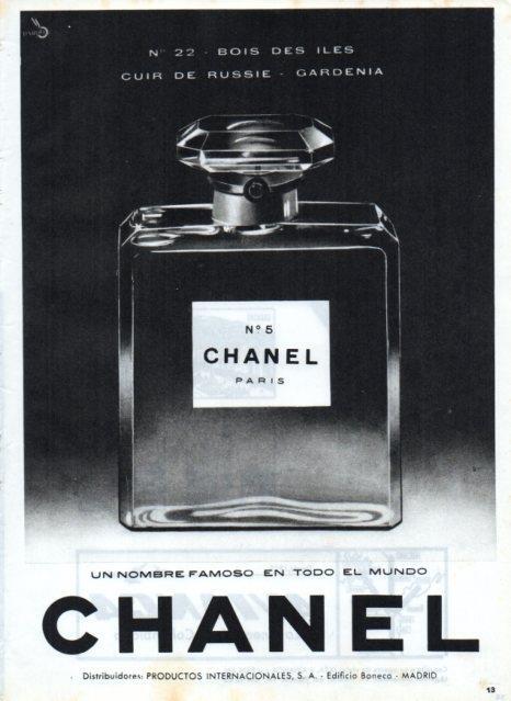 LAMINA V17429: Publicidad numero 5 de Chanel