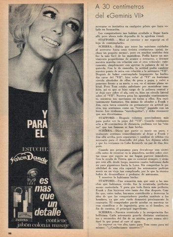 LAMINA V17455: Publicidad Varon Dandy