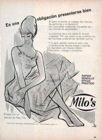 LAMINA V17461: Publicidad Milo's