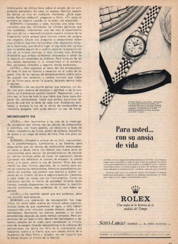 LAMINA V17453: Publicidad Rolex