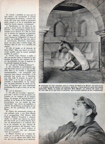 LAMINA V17465: Zero Mostel