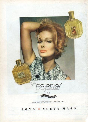 LAMINA V17238: Publicidad contraportada Colonias Perfumadas de Myrurgia