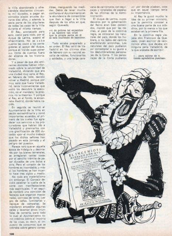 LAMINA V17016: Ilustracion de Mingote para capitulo X seccion historia de Madrid I