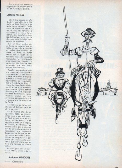 LAMINA V17017: Ilustracion de Mingote para capitulo X seccion historia de Madrid II