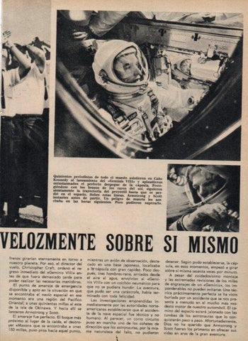 LAMINA V17002: Astronautas Amstrong y Scott