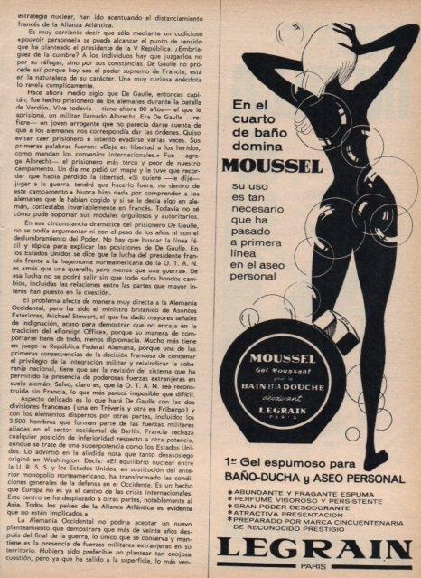 LAMINA V17047: Publicidad Moussel de Legrain