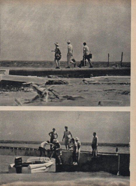 LAMINA V17057: Beatriz y Claus de Holanda en Cozumel