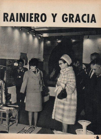 LAMINA V17030: Rainiero y Grace de Monaco en Expotour