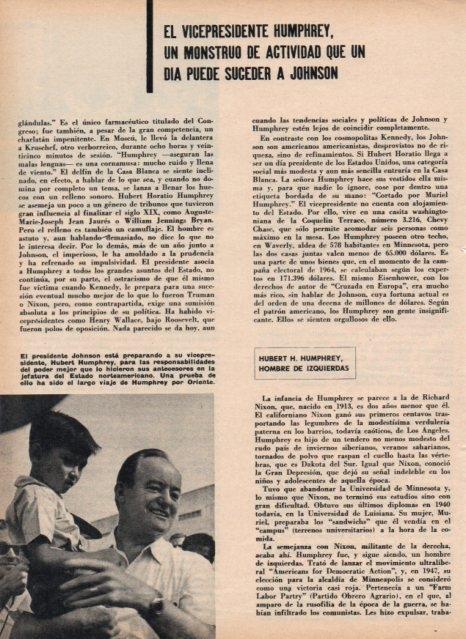LAMINA V16977: Hubert Humphrey
