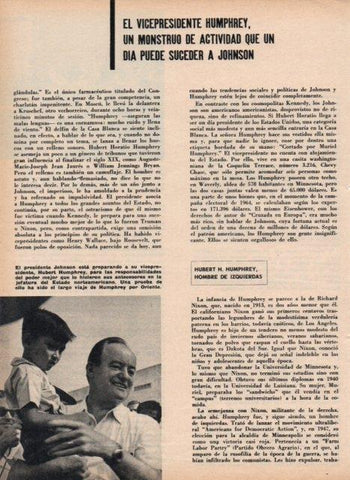 LAMINA V16977: Hubert Humphrey