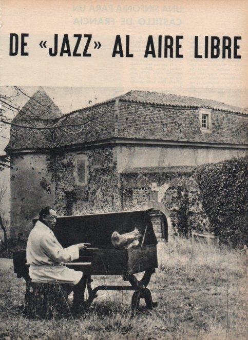 LAMINA V16917: Duke Ellington en Macroux, Francia