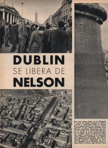 LAMINA V16923: Vista aerea de O'Connell Street de Dublin