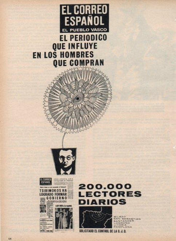 LAMINA V16915: Publicidad El Correo Español