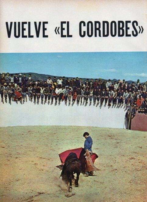 LAMINA V16901: El Cordobes toreando