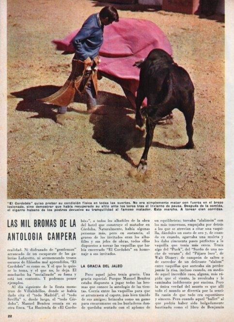 LAMINA V16902: El Cordobes en un pase