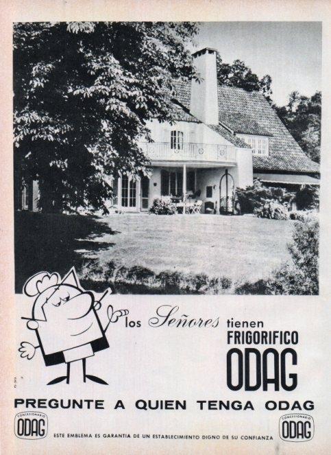 LAMINA V16905: Publicidad frigorico Odag