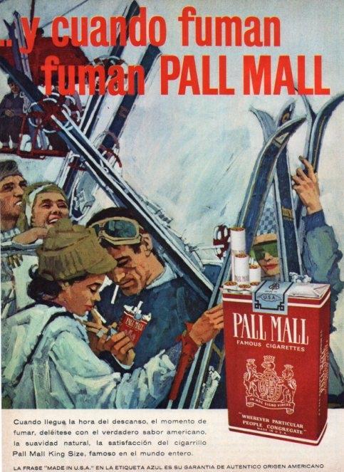 LAMINA V16907: Publicidad Pall Mall