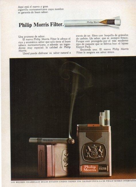LAMINA V16936: Publicidad Philip Morris Filter