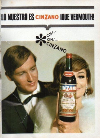 LAMINA V17188: Publicidad Cinzano vermouth