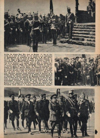 LAMINA V17170: Alfonso XIII en tierras marroquies octubre de 1927