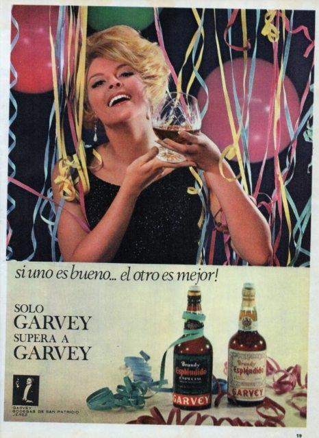 LAMINA V17198: Publicidad brandy Esplendido de Garvey
