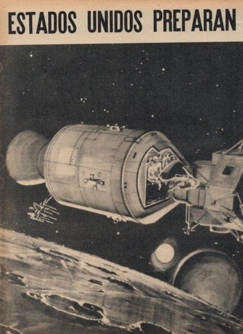 LAMINA V17214: Dibujo de una capsula espacial de Estados Unidos