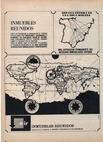 LAMINA V17152: Publicidad Inmuebles Reunidos