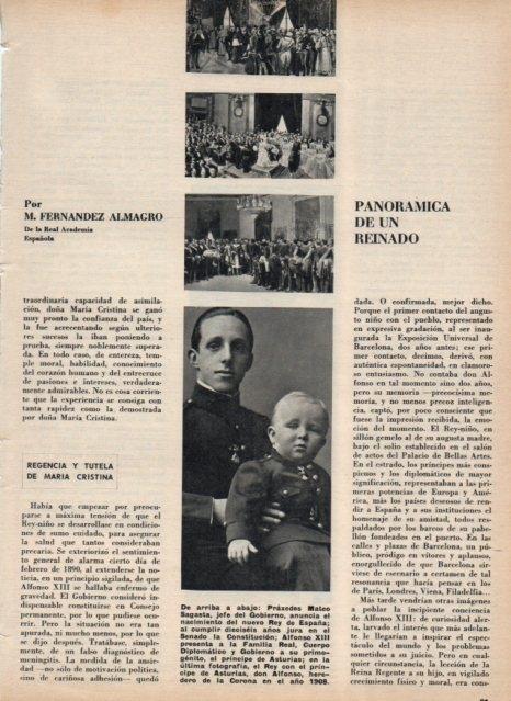 LAMINA V17151: Alfonso XIII con el principe de Asturias en 1908